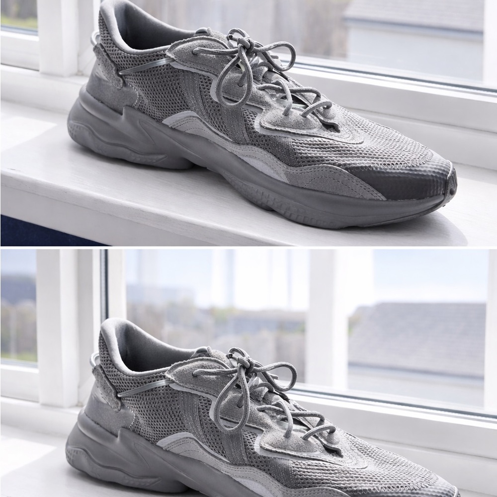 Adidas Men's Ozweego 'Grey - Picture 3 of 4
